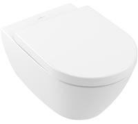 Villeroy & Boch Subway 2.0 cuvette wc avec abattant à descente lente suspendue oui blanc brillant 5614HRR1