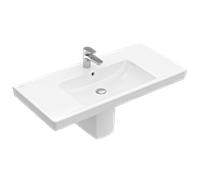 Villeroy & Boch Subway 2.0 lavabo 7175A0R1 100 x 47 cm, Ceramicplus blanc, avec trou pour robinetterie