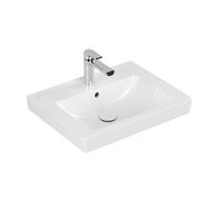 Villeroy & Boch Subway 2.0 lavabo-meuble - 55x47cm - 1 trou de robinet avec trop-plein ceramic+ blanc 7113F5R1