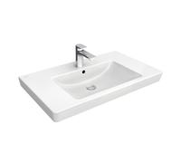 Villeroy & Boch Subway 2.0 lavabo 71758G01 80 x 47 cm, blanc , avec trou pour robinetterie et trop-plein