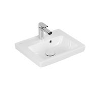Villeroy & Boch Subway 2.0 lave-mains pour meuble 45x37cm - avec trou de robinet avec trop-plein ceramic+ blanc 7315F5R1