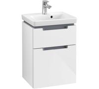 Villeroy & Boch Subway 2.0 meuble sous-lavabo - 44x59cm - 2 tiroirs Glossy white a90610dh
