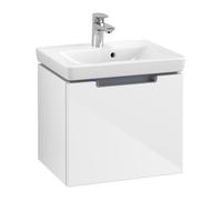 Meuble Pour Lavabo Encastrable Villeroy et Boch Subway 2.0 485x420x380 mm Blanc Brillant A68510DH