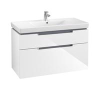 Villeroy & Boch Subway 2.0 Meuble sous-vasque, 2 tiroirs, A91510DH,