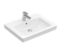Villeroy & Boch Lavabo Subway 2.0 7113F0R1 60 x 47 cm Ceramicplus blanc, avec trop-plein