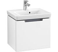 Villeroy & Boch Subway 2.0 Villeroy & Boch A68510MS 48,5x42x38cm, 2000 coulissant, poignée chromé , blanc mat