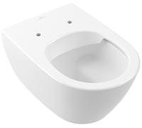 Villeroy & Boch Subway 2.0 WC à chasse d'eau profonde, ovale, sortie horizontale, DirectFlush, 370x560x365mm, 5614R001, Couleur: Blanc