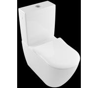 Villeroy & Boch Subway 2.0 WC à chasse d'eau profonde sans bord pour combinaison, ovale, au sol, DirectFlush, 370x700x400mm, 5617R0R1, Couleur: Céramique blanche Plus
