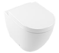 Villeroy & Boch WC debout Subway 2.0 5602R001 37x56 cm sans rebord sortie horizontale blanc