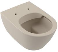 Villeroy & Boch Subway 2.0 WC à fond creux, ovale, sortie horizontale, DirectFlush, 370x560x365mm, 5614R0AM, Couleur: Almond, CeramicPlus