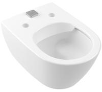 Villeroy & Boch Subway 2.0 WC à fond creux, ovale, sortie horizontale, DirectFlush/ViFresh, 370x560x365mm, 5614A101, Couleur: Blanc