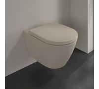 Villeroy & Boch Subway 2.0 cuvette à fond profond - sans bride de rinçage 56x37x36.5cm - almond 5614r0am