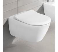Villeroy & Boch WC suspendu Subway 2.0 CombiPack 5614R2R1 DirectFlush sans bride abattant blanc