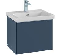 Villeroy & Boch Subway 3.0, 523x429x448 mm, meuble sous-lavabo, 1 tiroir, 2, C57900VE, Couleur: Face/carcasse : Blanc brillant, poignée : aluminium brillant