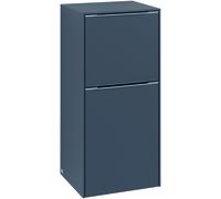 Villeroy & Boch Subway 3.0, armoire latérale, 1 tiroir et 1 arrêt de porte (charnière) à gauche, 2, C59401VH, Couleur: Façade/carcasse : chêne dArizona, poignée : noir volcan.