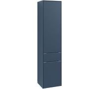Villeroy & Boch Subway 3.0 Armoires hautes, 1 tiroir et 2 portes butée à droite, 400x1710x362mm, C59101VR, Couleur: Avant/corps : Graphite, poignée : Volcano Black