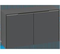 Villeroy & Boch Subway 3.0 Buffet, 2 portes, 728x423x256mm, C60001AB, Couleur: façade/corps : black oak, poignée : volcano black