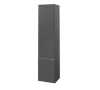 Villeroy & Boch Subway 3.0 - Armoire avec 2 portes & charnières à droite 400x1710x362mm graphite/graphite