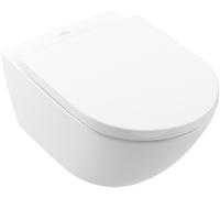 Villeroy & Boch WC mural Subway 3. 1930 4670TSR1 TwistFlush Combi-Pack avec siège blanc Ceramicplus