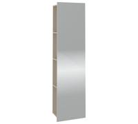Villeroy & Boch Subway 3.0 Étagère miroir, étagère gauche, 450x1700x300mm, C59600VN, Couleur: Carrosserie : Gris Cachemire, face avant : verre miroir