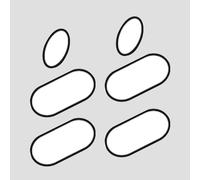 Villeroy & Boch Subway 3.0 Jeu de tampons, 92094700,