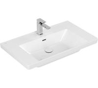 Villeroy & Boch Subway 3.0 lavabo 80x47 cm rectangulaire classique-de meuble blanc 4A7080R1