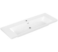 Villeroy und Boch Subway 3. 1930 vasque 4A70D5RW 130x47cm, avec 2000 / avec trop-plein, blanc pierre C-plus
