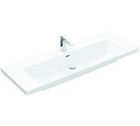 Villeroy und Boch Subway 3. 1930 vasque 4A70D5R1 130x47cm, avec 2000 / avec trop-plein, blanc C-plus