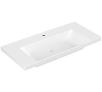 Villeroy und Boch Subway 3. 1930 vasque 4A70A2RW 100x47cm, avec 2000 / sans trop-plein, pierre blanche C-plus