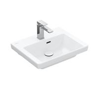 Villeroy & Boch lave-mains Subway 3. 1930 50x40 cm avec trou pour robinetterie et trop-plein, blanc