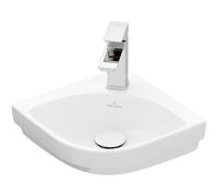 Villeroy & Boch Subway 3.0 lave-mains d'angle 32cm 1 trou de robinet sans trop-plein avec ceramicplus blanc 437146r1