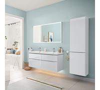 Villeroy & Boch Subway 3.0 Meuble avec plan vasque et miroir, 4A71D5R1+C568L0VE+A4631300,