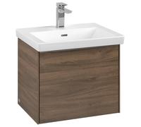 Villeroy & Boch Subway 3.0 Meuble sous-lavabo, 1 tiroir, 523x429x448mm, C57900VH, Couleur: Façade/carcasse : Chêne dArizona, poignée : aluminium brillant