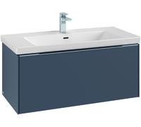 Subway 3.0 Villeroy et Boch vasque C569L2VN 97,3x42,9x47,8cm, avec LED / poignée monochrome, gris cachemire