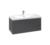 Villeroy und Boch Subway 3. 1930 C569L0VR 97,3x42,9x47,8cm, avec LED / poignée aluminium brillant, graphite