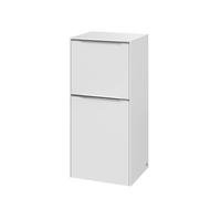 Villeroy & Boch Subway 3. 1930 C59500VF 40x86x36,2cm charnière droite poignée alu brillant blanc pur