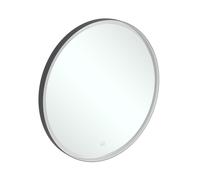 Villeroy & Boch Subway 3.0 miroir 71.2x71.2 cm circulaire avec éclairage argenté A46471BC