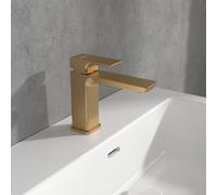 Villeroy und Boch Subway 3. 1930 monocommande mitigeur lavabo TVW11200300076 sans garniture de vidange , or brossé