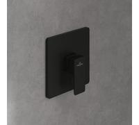 Villeroy und Boch Subway 3. 1930 kit de montage final TVS112002000K5 mitigeur de douche encastré, montage mural, noir mat