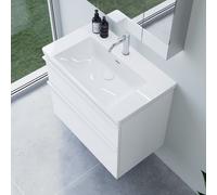 Villeroy & Boch Subway 3.0 Vasque, meuble sous-vasque ineo4 d’evineo l : 80 cm, 2 tiroirs, avec poignée,, 4A708001+BE0809WM,