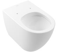 Villeroy & Boch Subway 3.0 WC à fond creux, au sol, ovale, sans bord, TwistFlush, 370x595x400mm, 4671T0R1, Couleur: Céramique blanche Plus