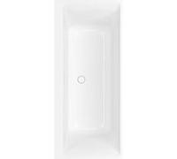 Villeroy & Boch Subway 3. 1930 Baignoire Duo UBQ170SBW2TDVRW pierre blanche, 170x75cm, avec remplissage de baignoire SilentFlow