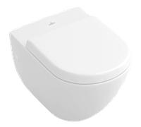 Villeroy &Boch Subway cuvette à fond plat 66031001 Blanc, sortie horizontal