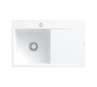 Villeroy & Boch Subway Style 45 Flat Évier de cuisine, 33482FRWHL1,