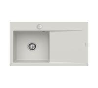 Villeroy & Boch Subway Style 50 Évier de cuisine, 335202SMHL2,