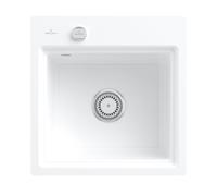 Villeroy & Boch Subway Style 50 S Flat Évier de cuisine, 335A2FR1HL1,