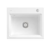 Villeroy & Boch Subway Style 60 S Évier de cuisine, 336602RWHL124,