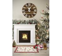 Villeroy & Boch Tapis Design Nostalgic Shine - Toy's Delight - Couverture pour Sapin de Nol, Rouge, 50 x 80 cm (Rectangulaire)