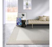 Villeroy & Boch Tapis en Laine Johann - Tapis de Salon Naturel - Laine Vierge et Naturelle - Style bohème - Skandi - pour Salon, Chambre à Coucher, Salle à Manger, Couloir - Crème Naturelle - 160 x