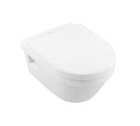 Villeroy & Boch Targa Style WC suspendu - DirectFlush - 37 x 53 cm - avec abattant softclose - blanc brillant 4646HR01